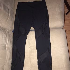 Lululemon Wunder Under with mesh details